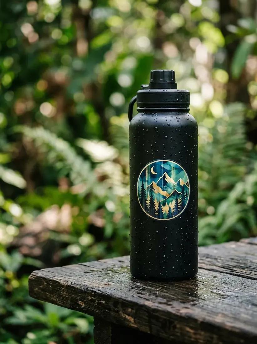 Waterproof Vinyl Stickers: Outdoor & Bottle Branding
