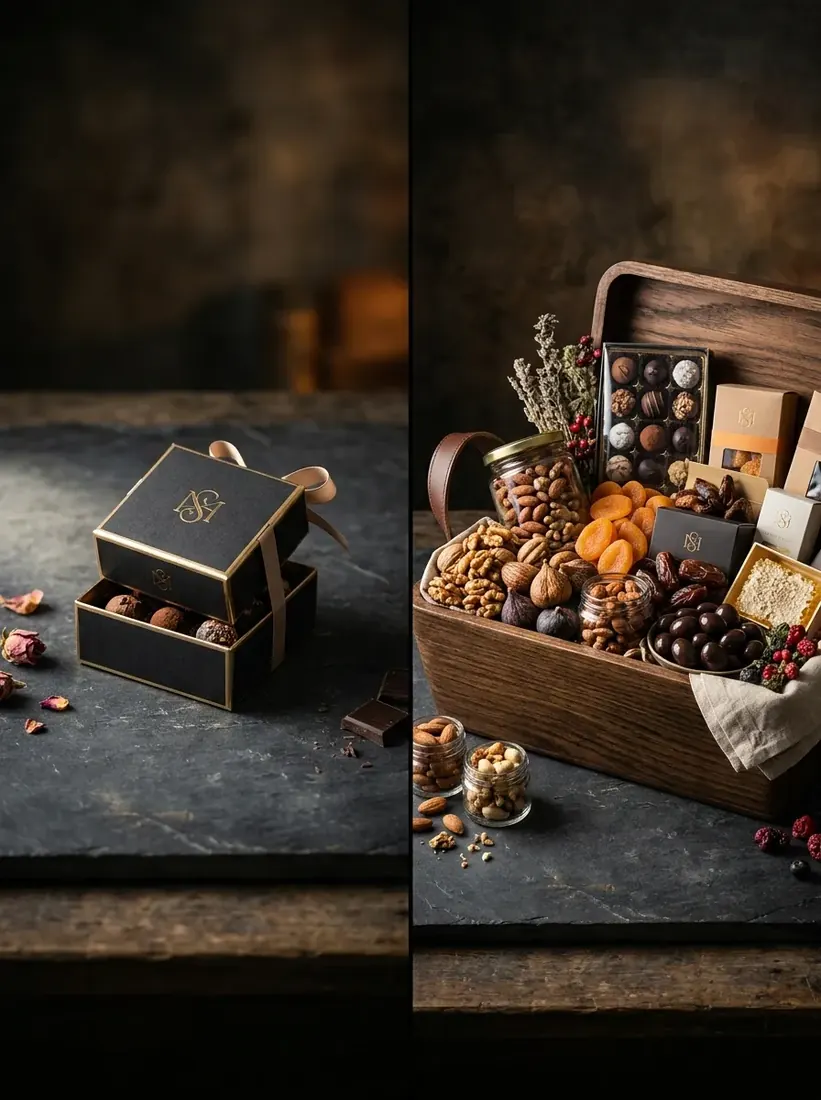 Welcome Baby Hamper vs Simple Sweet Box