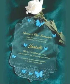 Acrylic Wedding Card Digital printing