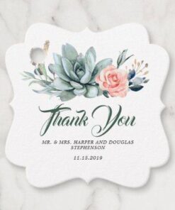 Tags Card | Wedding tags | Box tag | Packing Tag