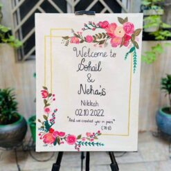 Wedding Welcome Sign | Bridal Shower Welcome Sign