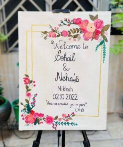Wedding Welcome Sign | Bridal Shower Welcome Sign