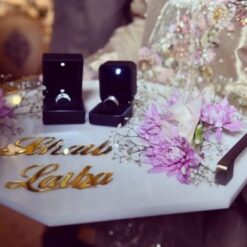 Engagement Name Pleat Customize