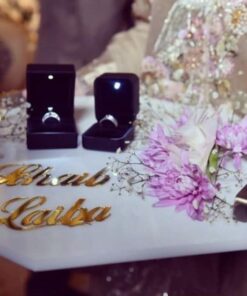 Engagement Name Pleat Customize