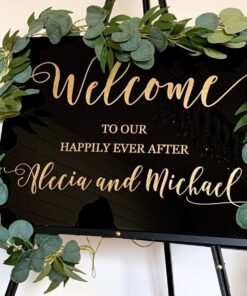 Wedding welcome Sign Board Customize