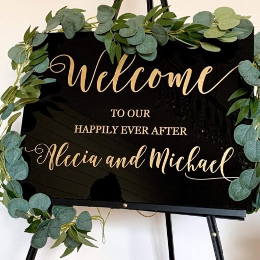 Wedding welcome Sign Board Customize