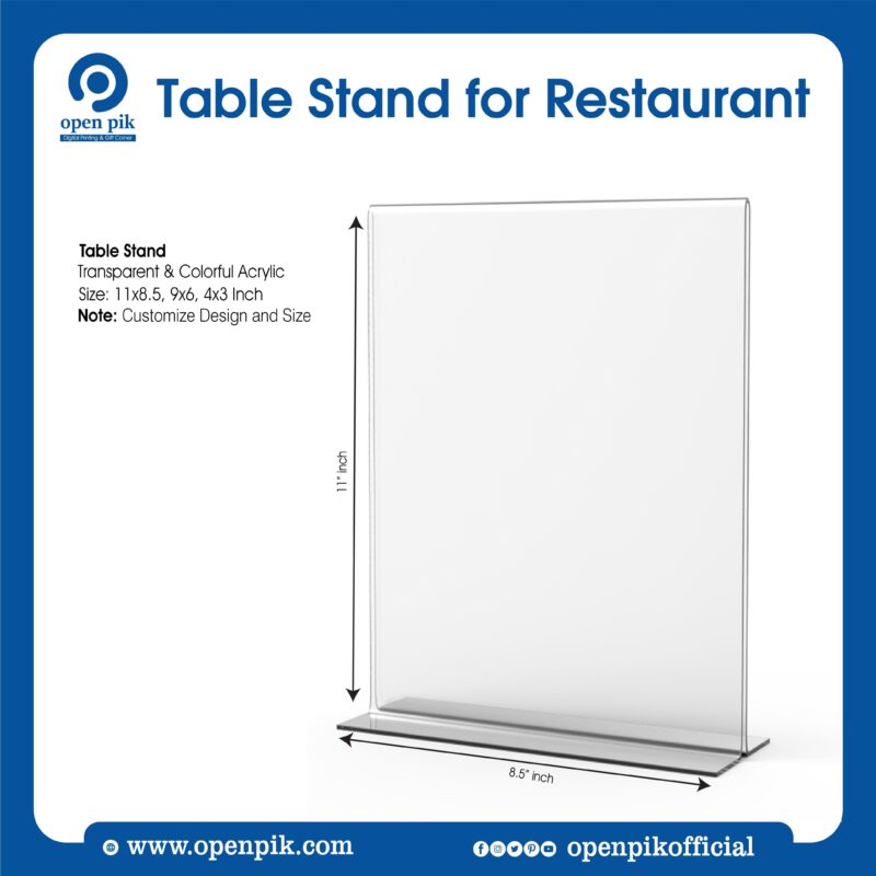 table stand for restaurant 2