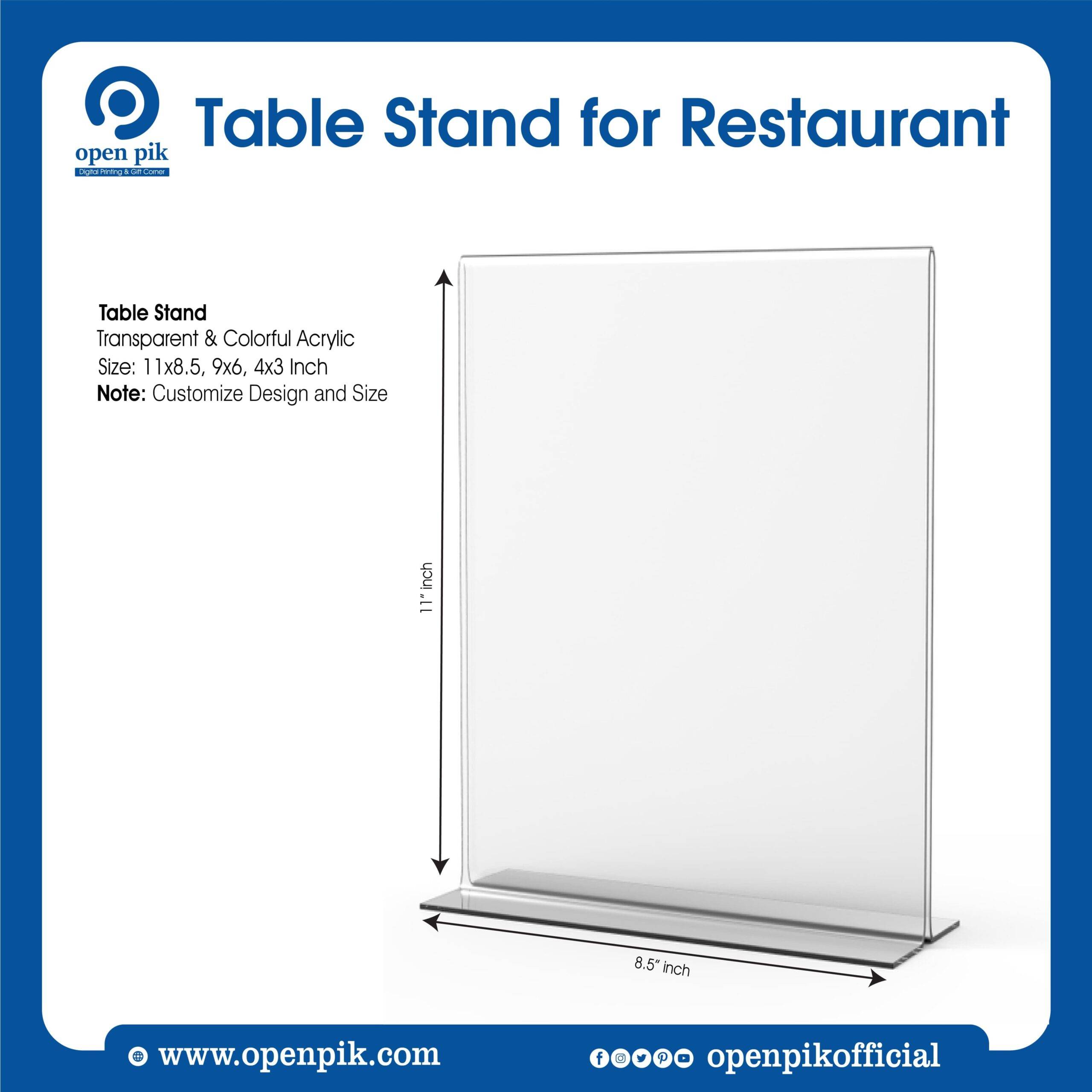 table stand for restaurant (2)