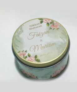 Elegant Metal Wedding Boxes | Tin Boxes & Keepsake Souvenirs