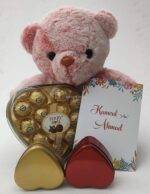 Teddy Bear And Chocolate box