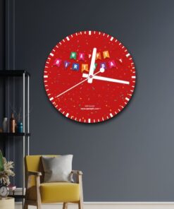 birthday Wall Clock