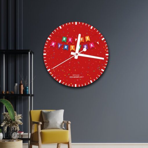 birthday Wall Clock