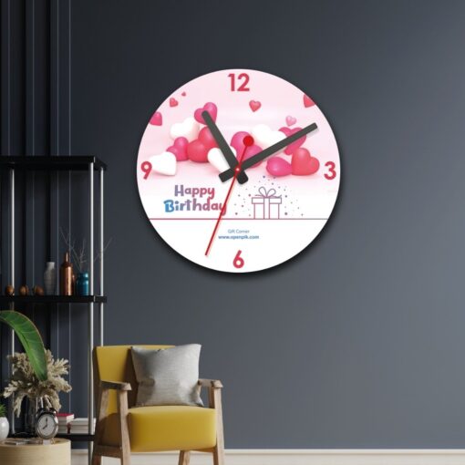 acrylic wall clock