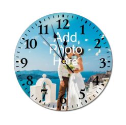 Wall Clocks with Image Print