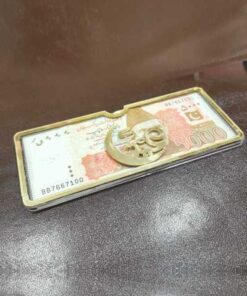Eidi Envelope with Golden Eid Mubarak
