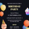 invention party card design for Birthday