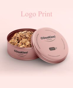 Metal Boxes for Sweets 1Kg Around Shape