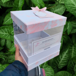 Acrylic Gift Box 8x8 inches