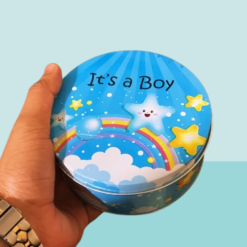 It’s a Boy 250gm Metal Box | Baby Announcement Sweet Box