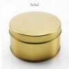 Tin Box 3 inch Around Shape