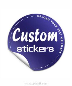 Custom Sticker for Packaging 2x2 inch