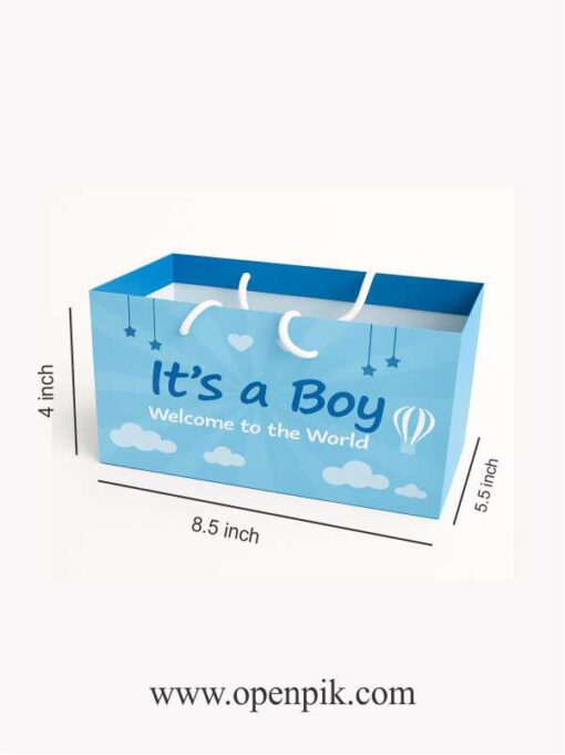 It's a Boy Half kg Sweet Box with Bag
