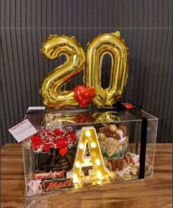 Acrylic Box with Customized Decore Color theme