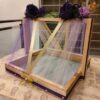 wooden Basket with decor