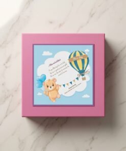 Elegant Baby Announcement Boxes Half KG